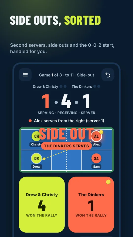 Side Out screenshot 2